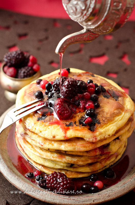 Raspberry, Pancake