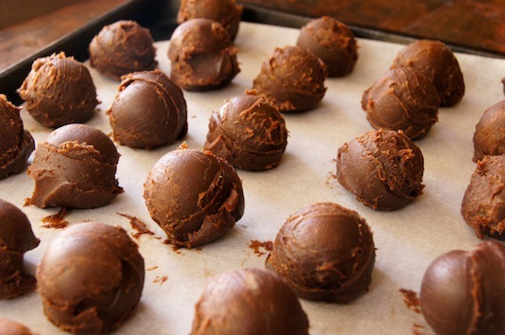 Chocolate Biscoff Truffles