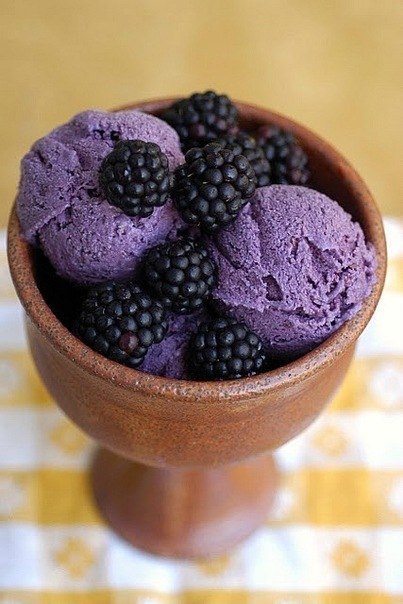 Ice-Cream, Blackberry
