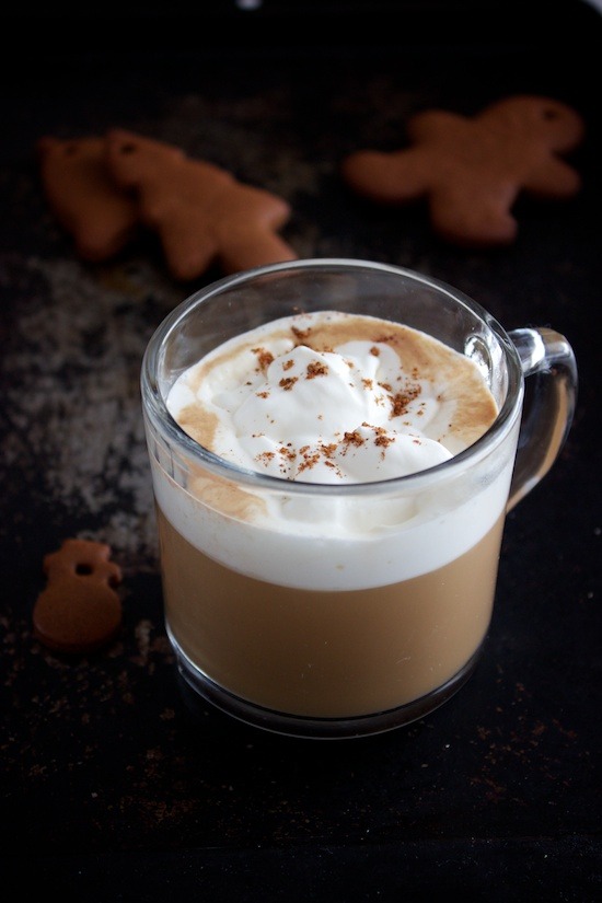 Maple Gingerbread Syrup & Latte