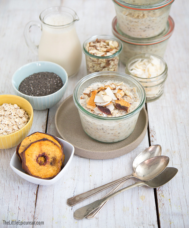 Overnight Chia Seed Oatmeal The Little Epicurean