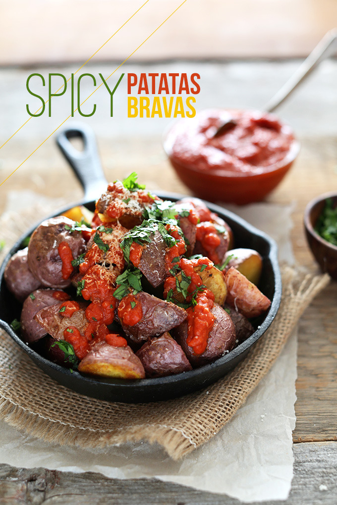 Spicy Patatas Bravas from Minimalist Baker(Vegan)
