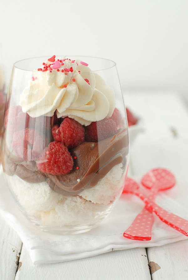 Heavenly Chocolate Raspberry Trifles