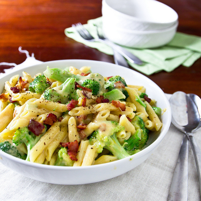 Broccoli and Bacon Mac and Cheese