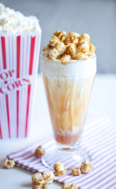 Cracker Jack Caramel Popcorn MilkshakeSource
