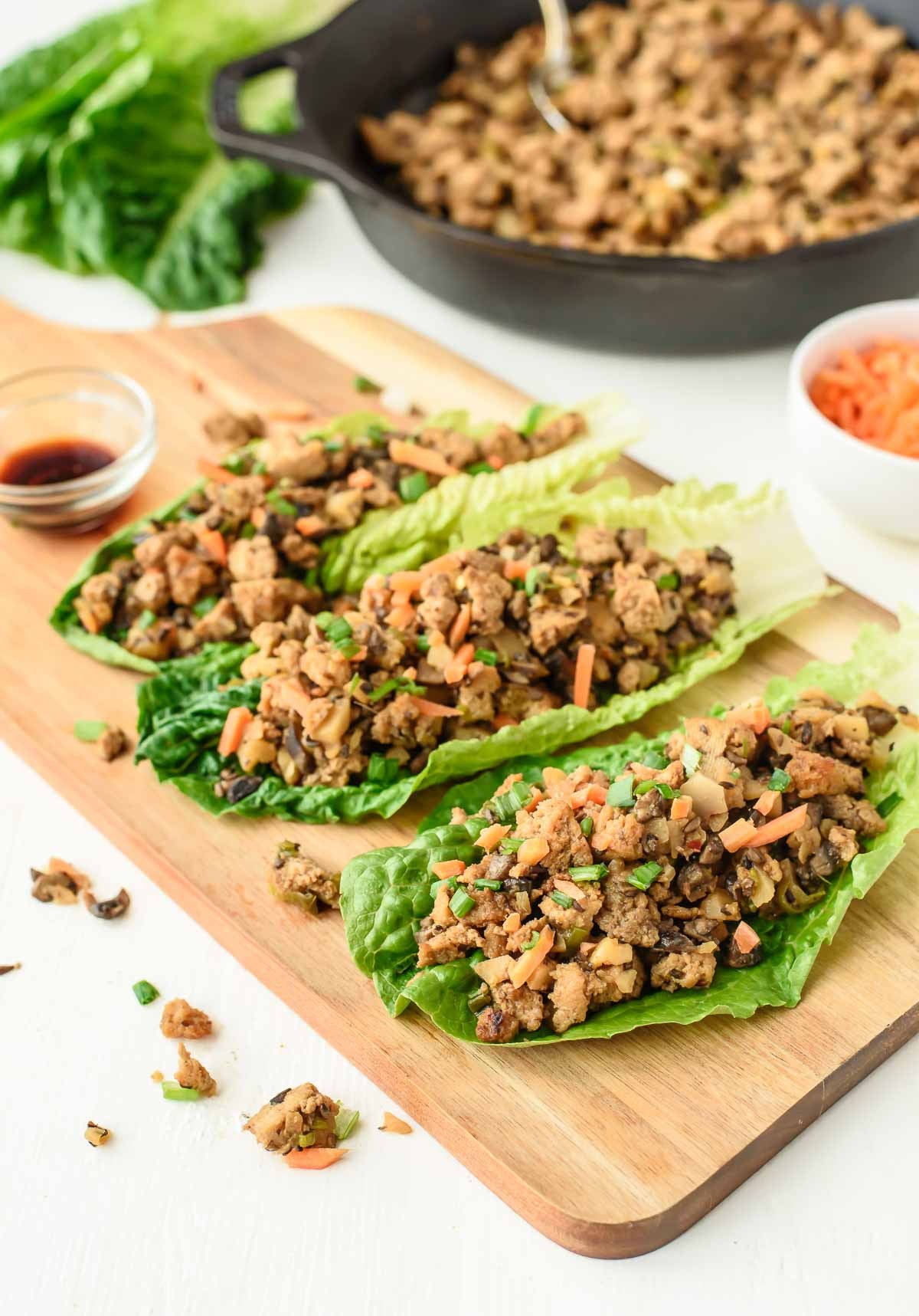 Vegetarian Lettuce WrapsReally nice recipes. Every hour.Show me what you cooked!